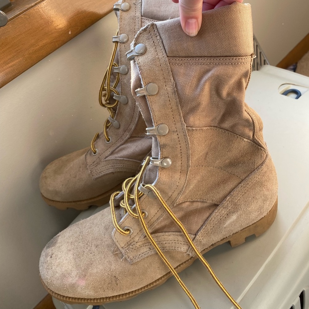 Vintage Military Boots